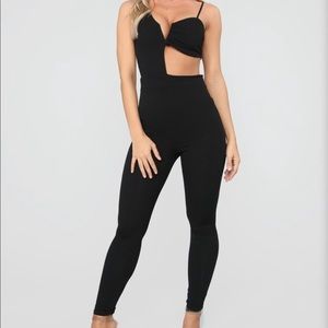 Fashion Nova-Take a piece of this cutout jumpsuit